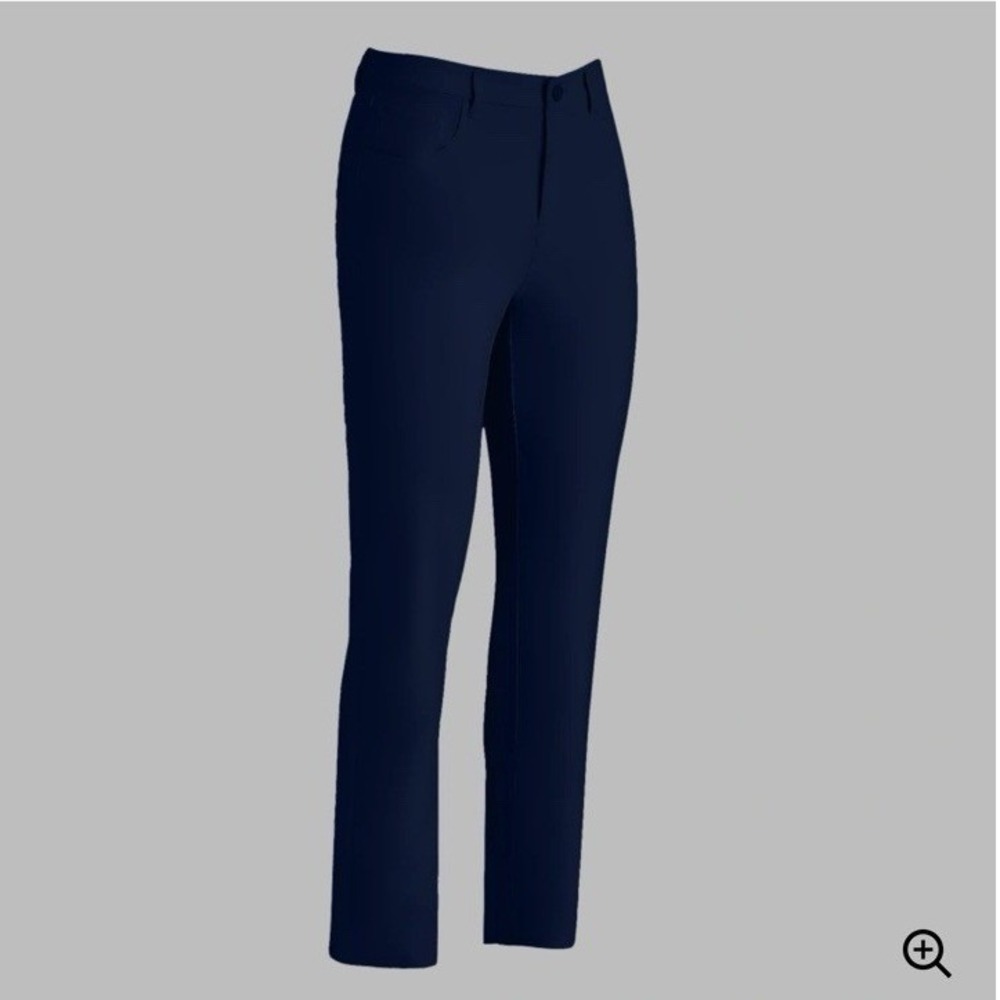 G/FORE Tour 5 Pocket Pant Twilight Navy Blue Golf Trousers Womens Size 4